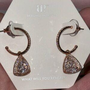 Bomb Party Elegant Rose Gold earrings